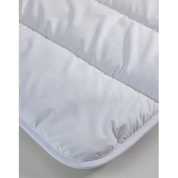 Warm dekbed met vulling in gerecycleerde vezels 300 g/m2 (wit)