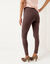 Legging taille élastiquée - lot de 2 (marron / noir)