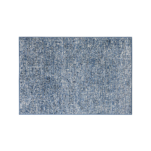 Tapis d&eacute;coratif chin&eacute; (bleu)