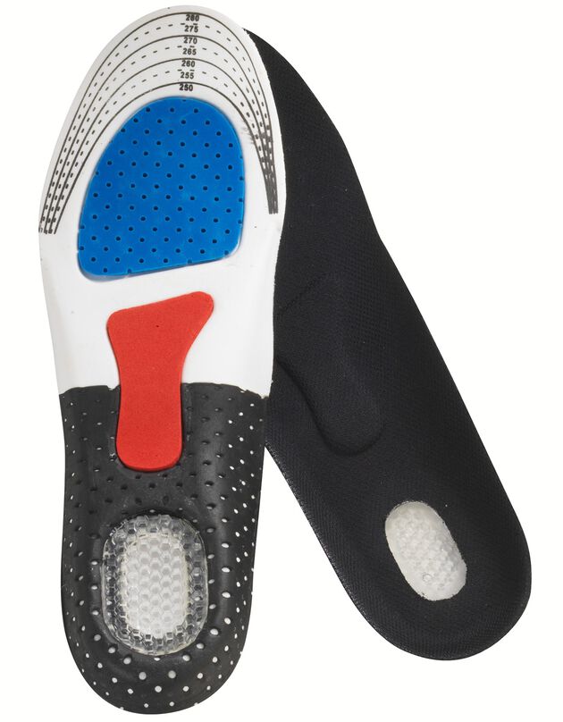 Semelles confort 3 zones homme (coloris unique)