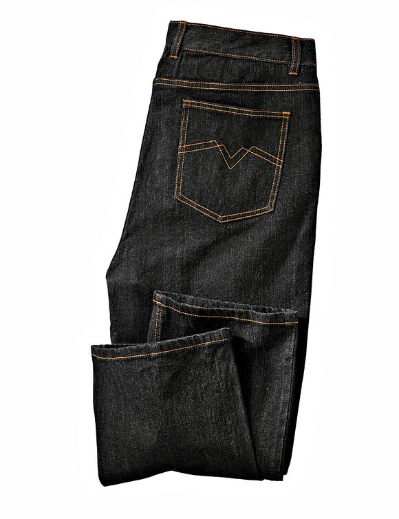 Jean coupe spécial embonpoint - entrej. 77 cm (black)