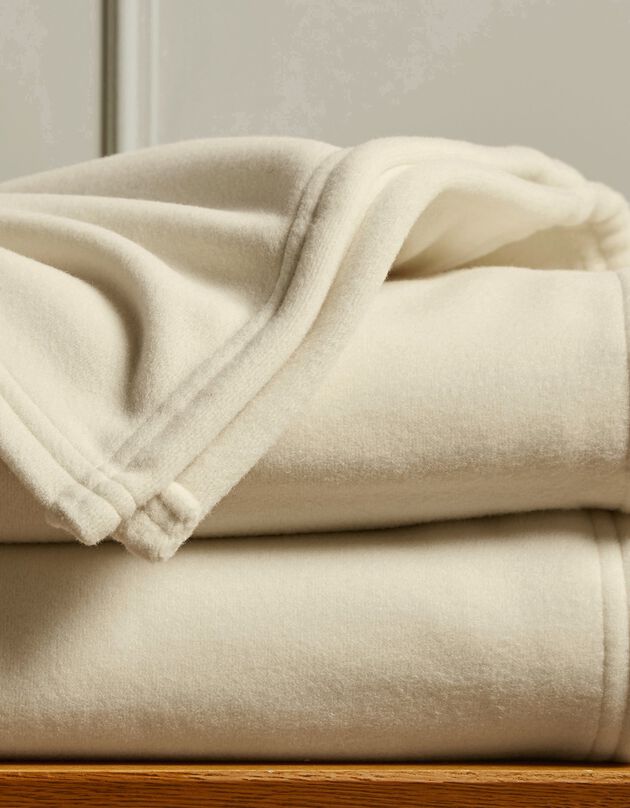 Couverture polaire Thermotec® qualité luxe 450g/m2 (écru)