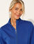 Veste zippée molleton (bleu)
