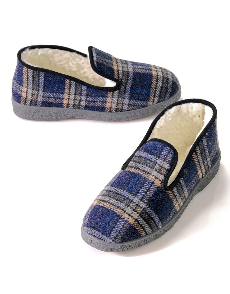 Charentaises homme confort - jusqu'au 47, marine Charentaises homme confort - jusqu'au 47, marine, hi-res image number 0