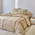 Linge de lit Karl imprim&eacute; &eacute;cossais - flanelle 150 g/cm&sup2; (beige)