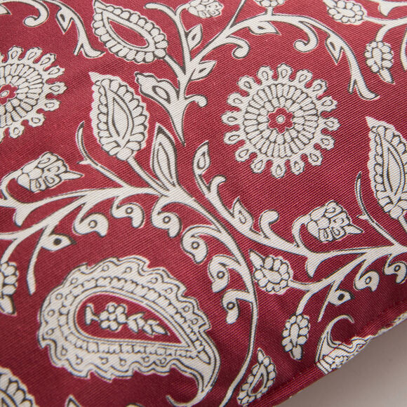 Kussenhoes met indisch motief - set van 2 (bordeaux)