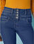 Jean bootcut taille haute - grande stature (brut)