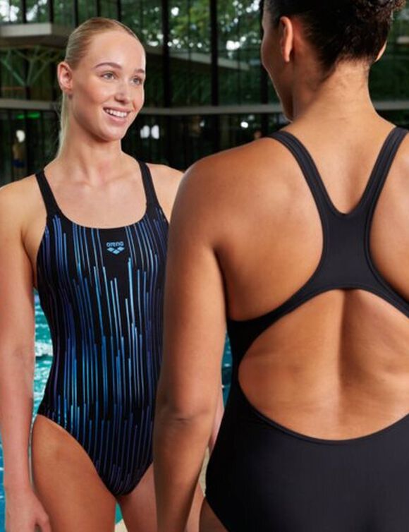 Maillot de bain 1 pi&egrave;ce Hyacinth (noir / bleu)