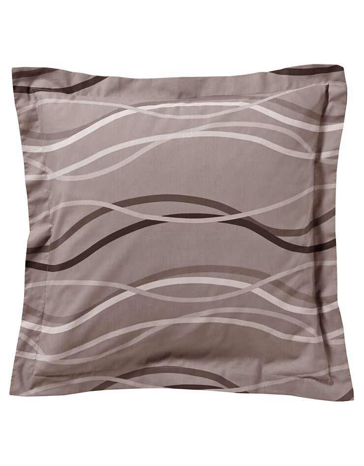 Linge de lit Serpentins en coton imprimé, taupe grisé Linge de lit Serpentins en coton imprimé, taupe grisé, hi-res image number 6