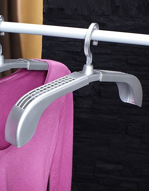 Cintre extensible - lot de 3 (gris)