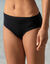 Culotte de bain maxi unie Solaro (noir)