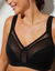 Soutien-gorge grand maintien coton  - sans armatures (noir)