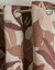 Verduisterend gordijn met plantenprint (terracotta)