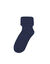 Chaussettes laine modal mélangés (marine)