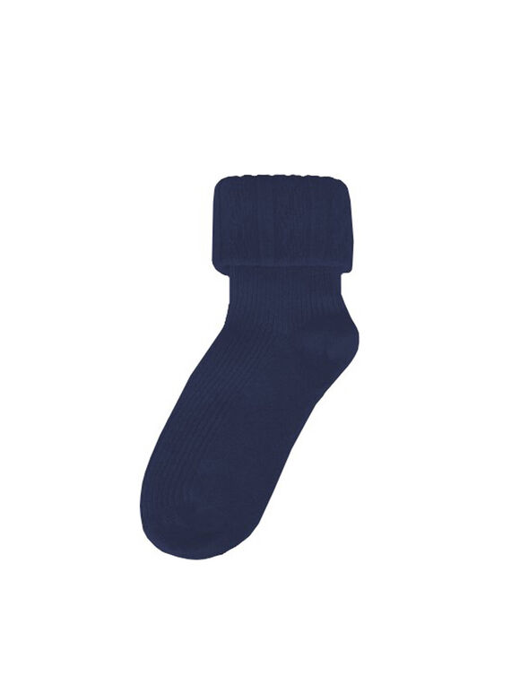 Chaussettes laine modal mélangés (marine)