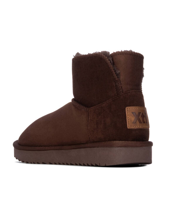 Boots fourr&eacute;es (chocolat)