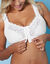 Soutien-gorge ouverture devant - sans armatures (blanc)