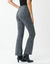 Legging bootcut taille élastiquée, imprimé peau de bête (grijs / zwart)