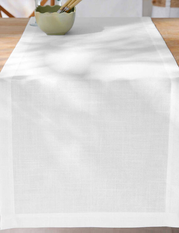 Nappe infroissable (blanc)