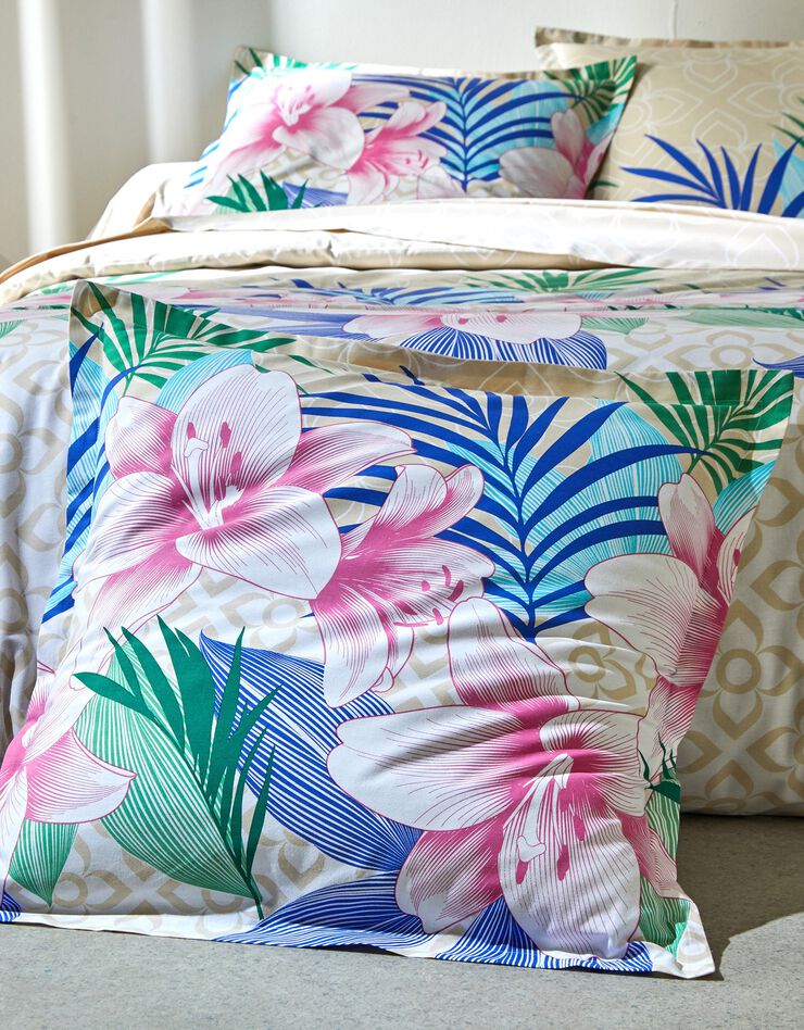 Linge de lit Hawaï en coton (sable)