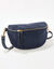 Sac banane en velours côtelé  (bleu marine)
