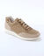 Sneakers met veters, in soepel materiaal, speciaal voor gevoelige voeten (beige)