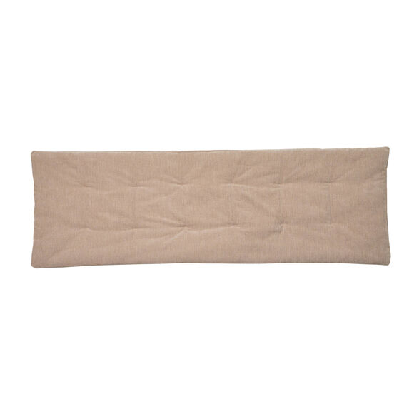 Long coussin de canapé chenille (taupe)
