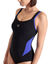 Maillot de bain 1 pi&egrave;ce Makimurax Arena&reg; (noir / bleu)