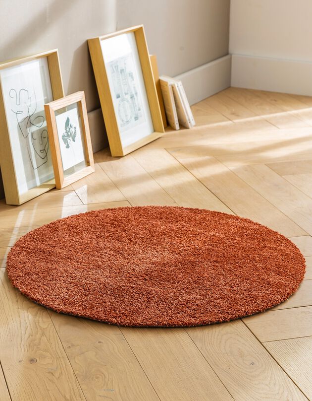 Tapis douceur et confort (terracotta)