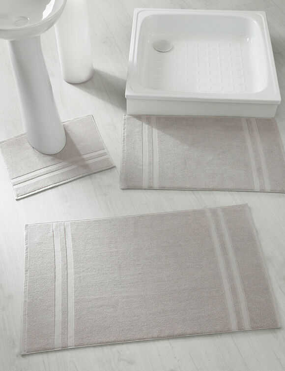 Tapis de bain "sèche-vite" (sable)