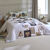 Bedlinnen Chalet, flanel (wit)