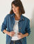 Jasje met knoopsluiting, jeans (stone)