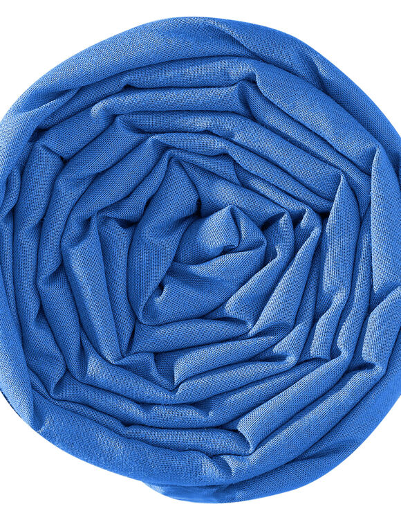 Drap-housse uni jersey bonnet 40 cm (océan)