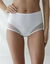 Slip met hoge taille in microvezel - Set van 2 (wit)