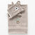 Collectie in badstof voor kinderen, geborduurd beertjesmotief, katoen - 380 g/m2 (taupe)