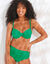 Culotte taille haute drapée unie, Solaro (vert)