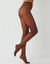 Half-opake panty 30 deniers - set van 2 (chocolade)