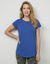 T-shirt met ronde hals en korte mouwen (indigo)