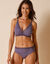 Soutien-gorge forme triangle bonnets moul&eacute;s Paia- sans armatures (parme gris&eacute;)