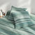 Housse coussin multicolore coton tissage artisanal - lot de 2 (eucalyptus)