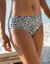 Effen bikinislip in maximodel Ivola (ecru / zwart)