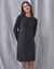 Robe pull boutons   (noir)