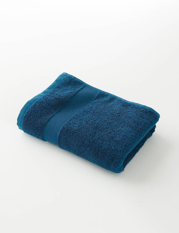 Snel drogende badstof - 400 g/m2 (pauwblauw)