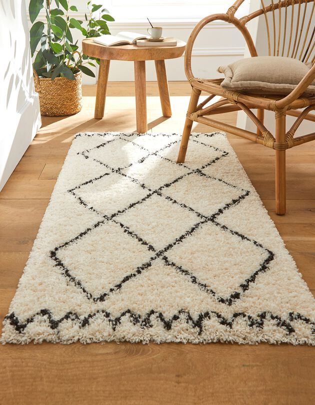 Tapis rectangulaire Saoura beige (beige)