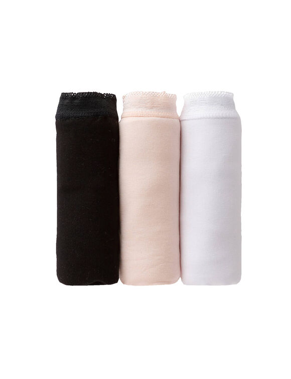 Culotte super maxi basique - lot de 3 (noir + nude + blanc)