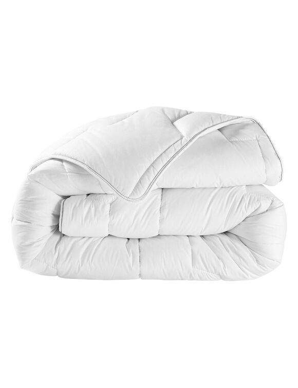 Dekbed van biologisch katoen** 300 g/m&sup2; voor optimaal comfort (wit)
