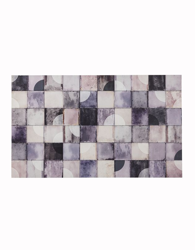 Tapis vinyle façon carrelage (carreaux)