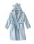 Badjas voor kinderen, personaliseerbaar, pandamotief, met kap (gletsjerblauw) Badjas voor kinderen, personaliseerbaar, pandamotief, met kap (gletsjerblauw)