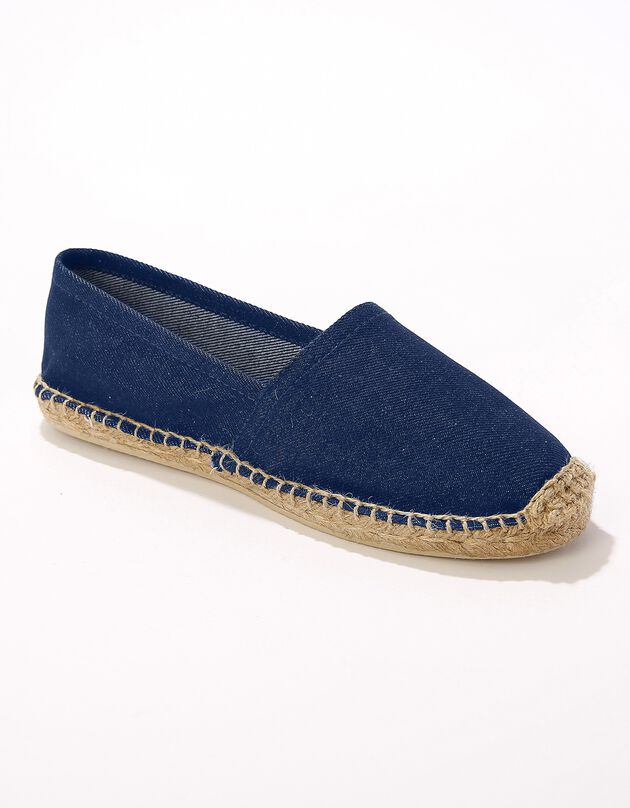 Espadrilles semelle corde denim pour femme Indian Summer (denim)