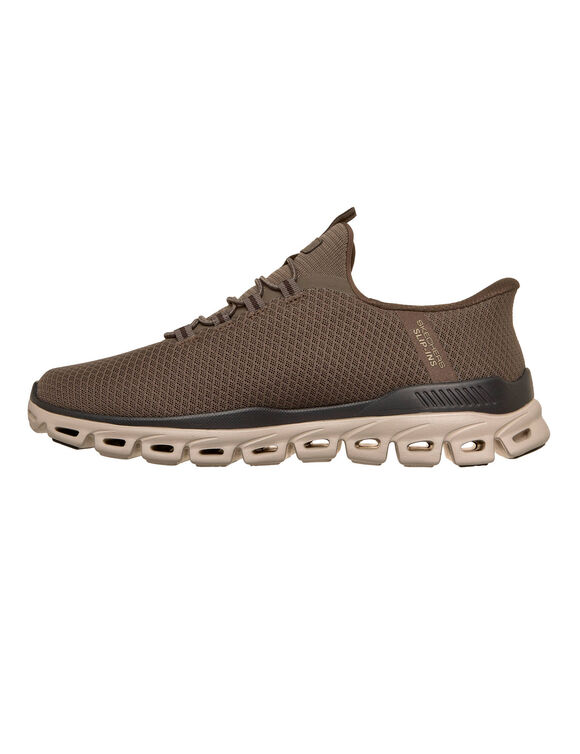 Baskets enfilage facile GLIDE STEP NOXUS (taupe fonc&eacute;)